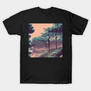 Anime Style Landscape T-Shirt